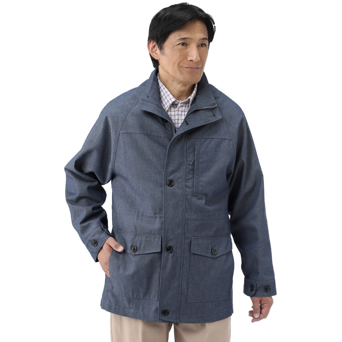 ピエルッチ＞6ポケットデニムトラベルジャケット│身近な優れものショップ