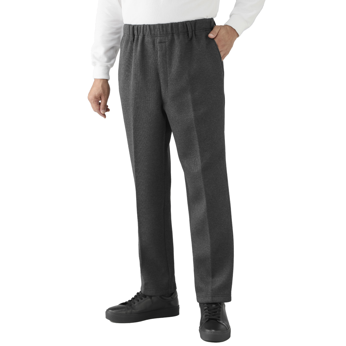 お父さんのあったか裏起毛パンツ2色組"