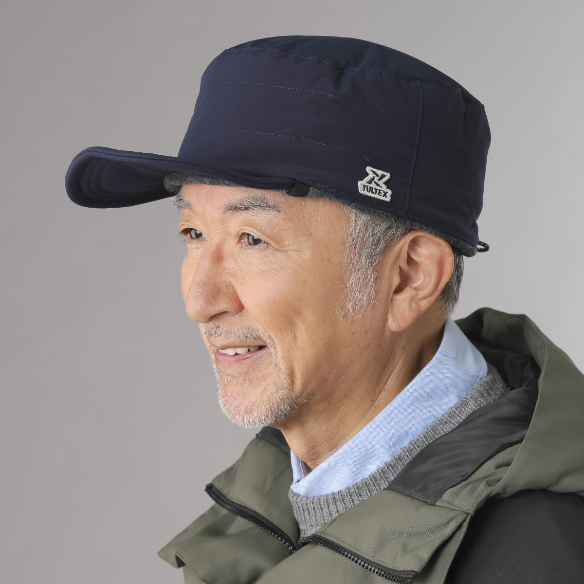 裏フリース撥水フライトキャップ