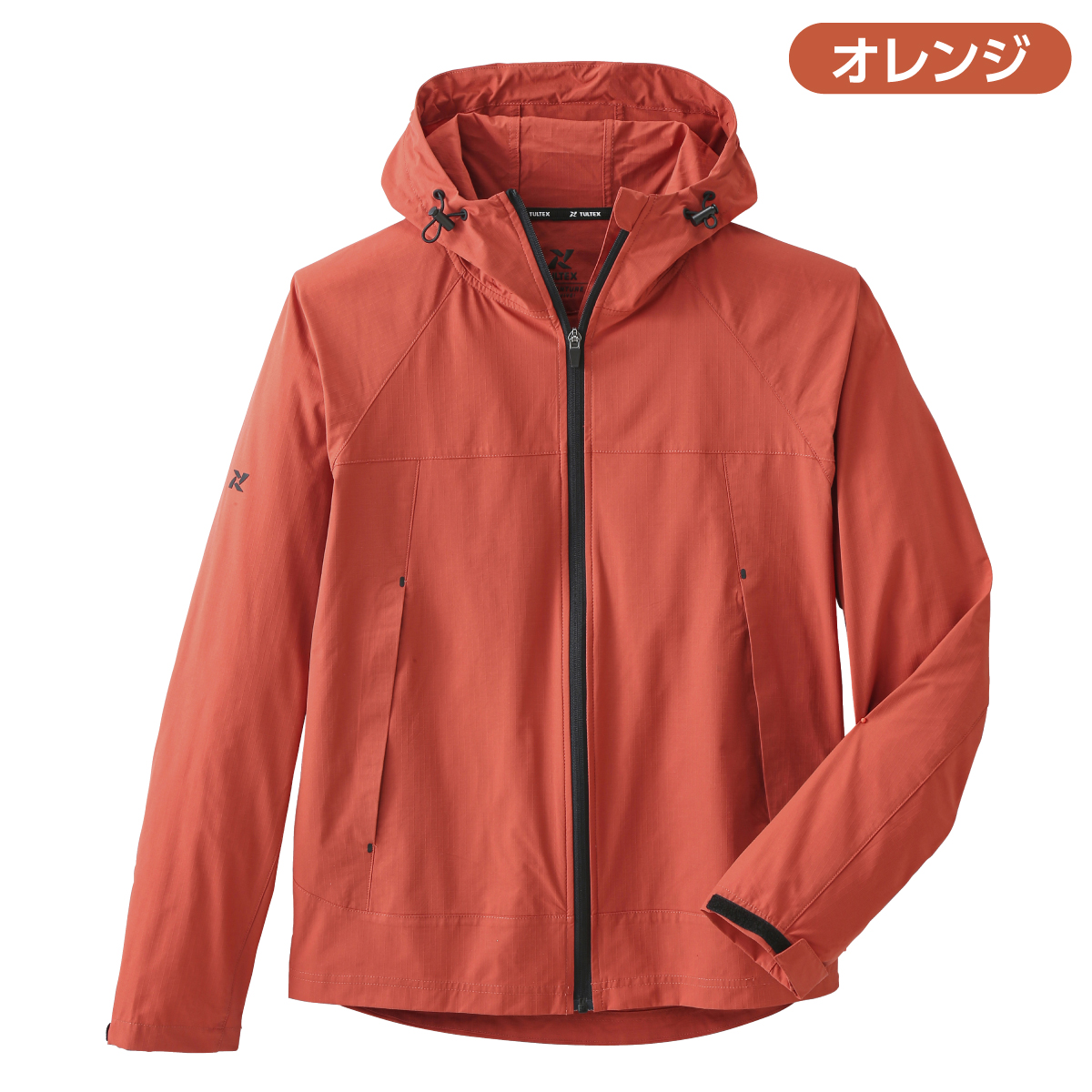 〈タルテックス〉3Dカットストレッチパーカー>
