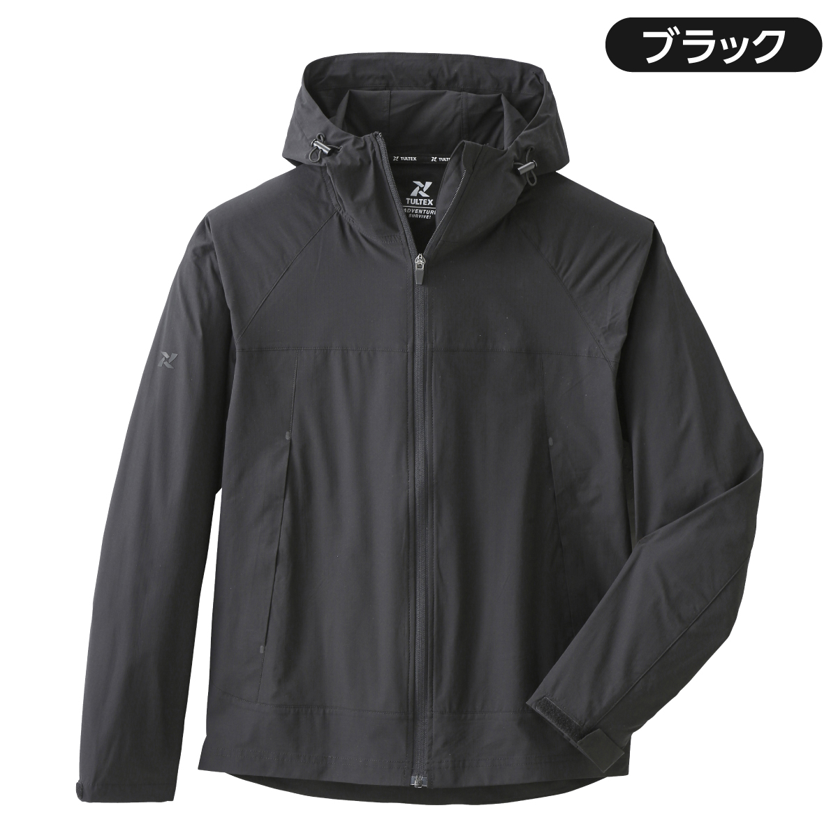 <＜タルテックス＞3Dカットストレッチパーカー>