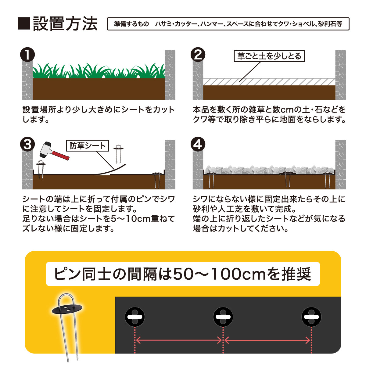 防草シート