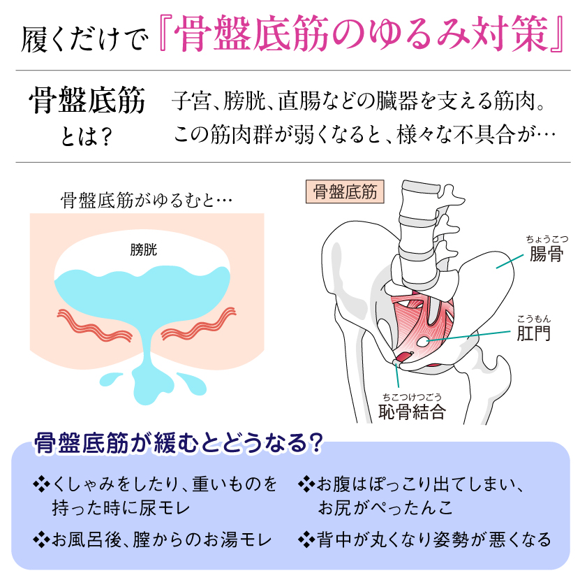 骨盤底筋サポートガードル